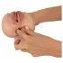 Realistixxx Real Stroker - realistyczna wagina i analny masturbator (kolor cielisty)