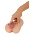 Realistixxx Real Stroker - realistyczna wagina i analny masturbator (kolor cielisty)