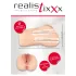 Realistixxx Real Stroker - realistyczna wagina i analny masturbator (kolor cielisty)