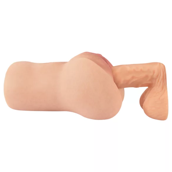 Realistixxx Real Stroker - realistyczna wagina i analny masturbator (kolor cielisty)