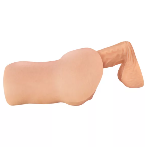 Realistixxx Real Stroker - realistyczna wagina i analny masturbator (kolor cielisty)