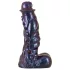 Beasty Cocks Tech-Zilla Bang - dildo typu „monster” z przyssawką (fioletowe)