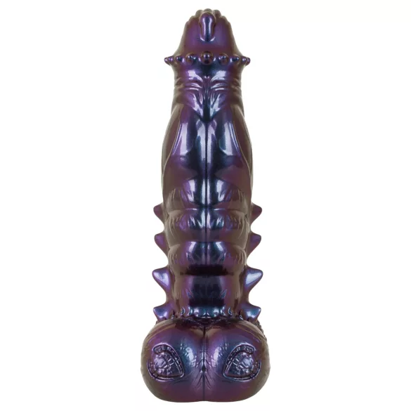 Beasty Cocks Tech-Zilla Bang - dildo typu „monster” z przyssawką (fioletowe)