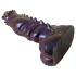 Beasty Cocks Tech-Zilla Bang - dildo typu „monster” z przyssawką (fioletowe)