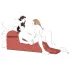 Liberator Aria Flip Chaise - regulowany mebel erotyczny (czarny)