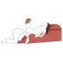 Liberator Aria Flip Chaise - regulowany mebel erotyczny (czarny)