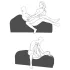 Liberator Aria Flip Chaise - regulowany mebel erotyczny (czarny)