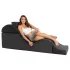 Liberator Aria Flip Chaise - regulowany mebel erotyczny (czarny)