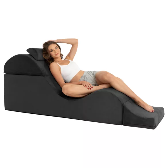 Liberator Aria Flip Chaise - regulowany mebel erotyczny (czarny)