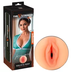  Rebel The V-Stroker Monique - realistyczna sztuczna pochwa masturbator (kolor cielisty)