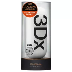   TENGA 3Dx Zen - masturbator z trójwymiarowym wzorem (biały)