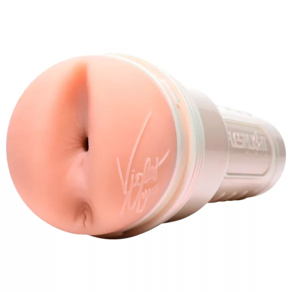 Fleshlight Girls Violet Myers Ahegao - realistyczny masturbator waginalno-analny (w kolorze cielistym)