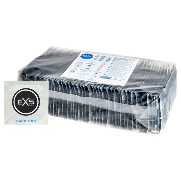 EXS Nano Thin - ultracienkie prezerwatywy (100 sztuk)
