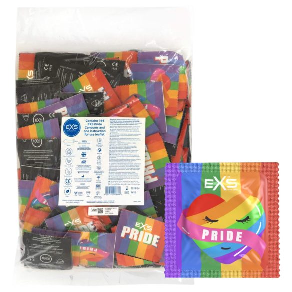 EXS Pride - prezerwatywy lateksowe - 144 sztuk