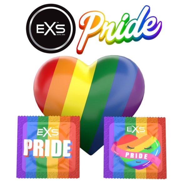 EXS Pride - prezerwatywy lateksowe - 144 sztuk