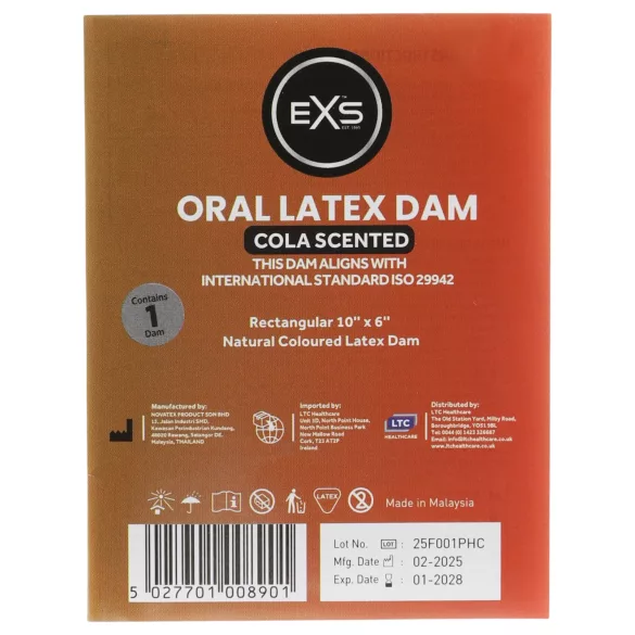 EXS - chusteczka intymna do seksu oralnego - smak coli
