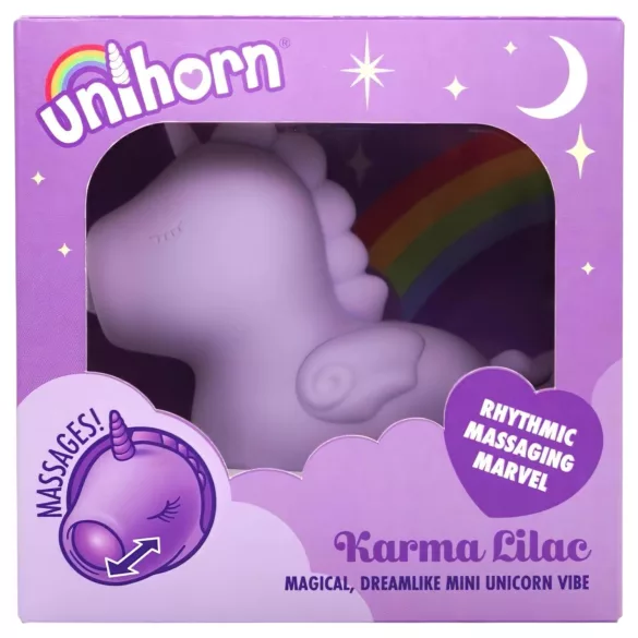 Unihorn Karma - wibrator do łechtaczki z akumulatorem - fioletowy