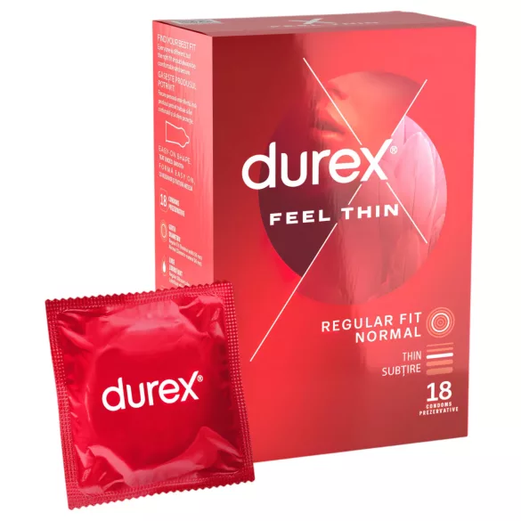 Durex - prezerwatywy ultracienkie - naturalne odczucie - 18 sztuk