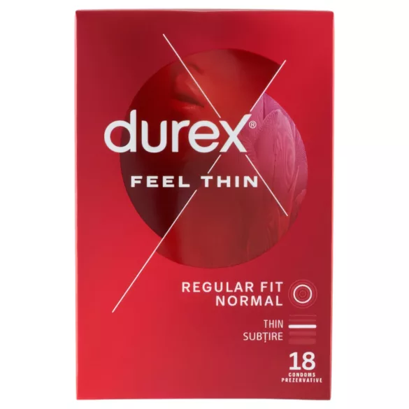 Durex - prezerwatywy ultracienkie - naturalne odczucie - 18 sztuk