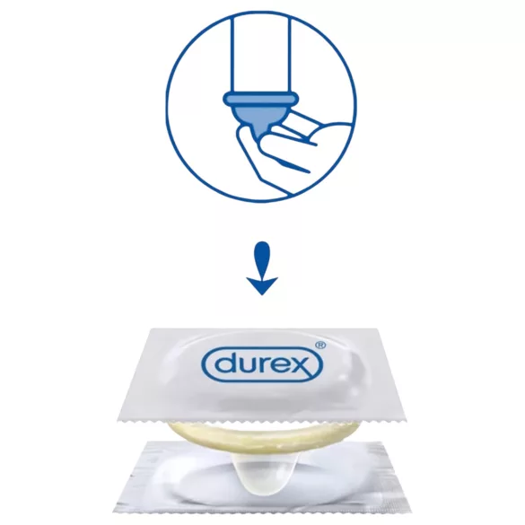 Durex Invisible Slim - prezerwatywy ultracienkie - 10 sztuk