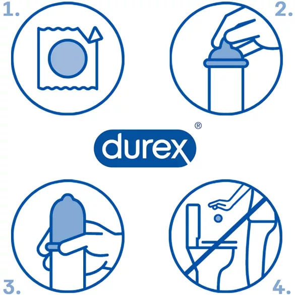Durex Invisible Slim - prezerwatywy ultracienkie - 10 sztuk