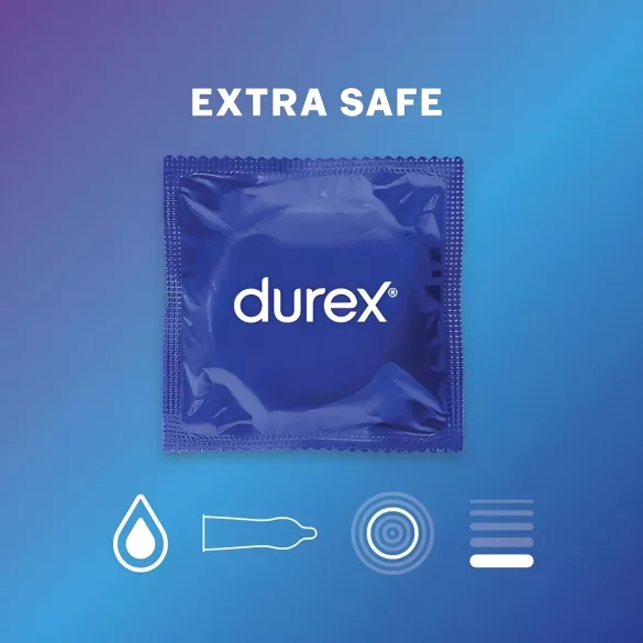 Durex - prezerwatywy bezpieczne - Extra Safe - 18 sztuk