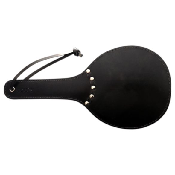 Rouge - prawdziwa skórzana packa, twarda i miękka strona (czerwona)