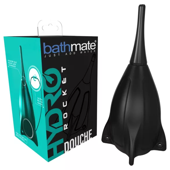 Bathmate Hydro Rocket - prysznic analny (czarny)