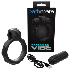   Bathmate Maximus Vibe 55 - wibrujący pierścień na penisa z akumulatorem (czarny)