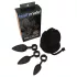 Bathmate Anal Training Plugs - zestaw korków analnych (czarny)