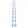 Clarity Elysian Pearls - szklane dildo z perełkami (przezroczyste)