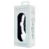 Clarity Utopian Mystique - żebrowane szklane dildo analne (przezroczyste)
