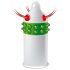 Egzo Uncle Bob – prezerwatywa z kolcami i wypustkami (1 sztuka)