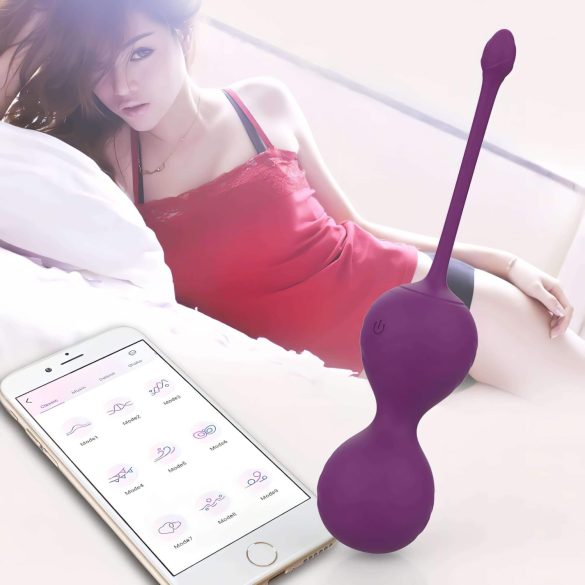 Lonely Winni - wibrujące jajko sterowane aplikacją - różowe