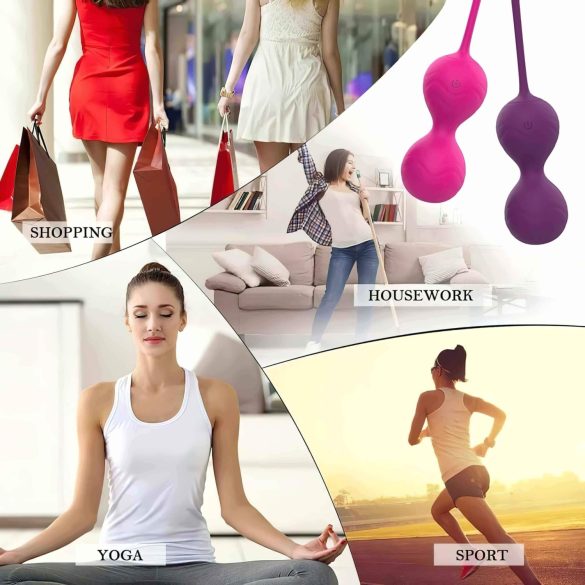 Lonely Winni - wibrujące jajko sterowane aplikacją - różowe