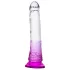 Lonely Lance - dildo z przyssawką - lila przezroczysty