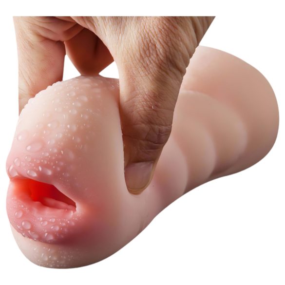 Lonely - masturbator 2w1 - pochwa i usta - realistyczny kolor