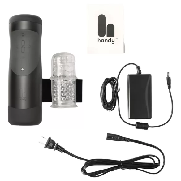 The Handy 1.1 - interaktywny masturbator dla mężczyzn (czarny)