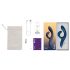 We-Vibe Nova 2 - ładowany, inteligentny wibrator z ramieniem łechtaczki (niebieski)
