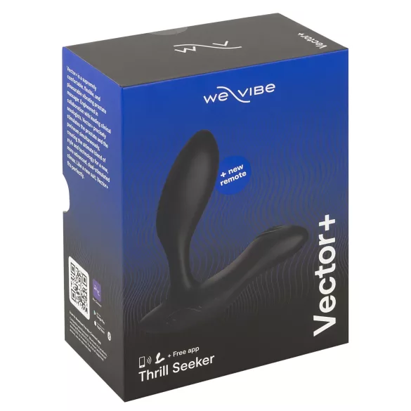 We-Vibe Vector+ - wibrator analny sterowany aplikacją (czarny)