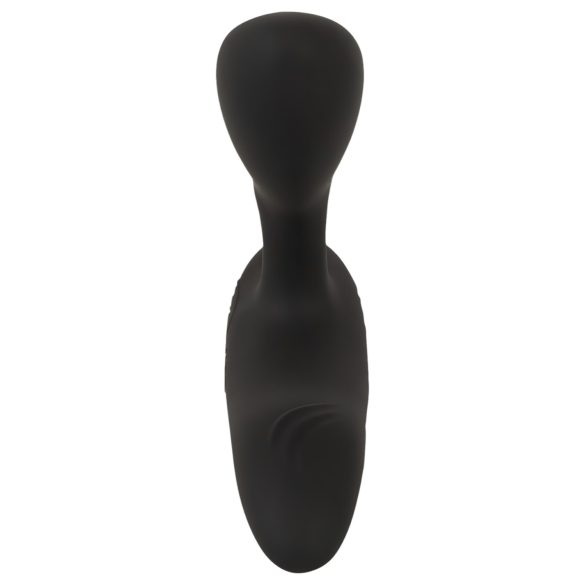 We-Vibe Vector+ - wibrujący korek analny zdalnie sterowany - silikon czarny