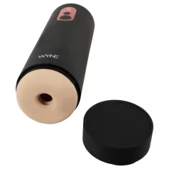   WYNE 08 pulsujący masturbator z ruchem góra‑dół i wyświetlaczem LED
