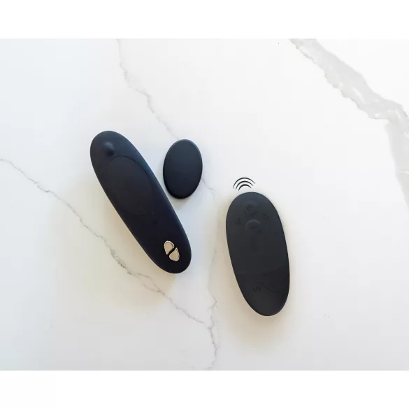 We-Vibe Moxie+ - wibrujący stymulator łechtaczki sterowany aplikacją i pilotem (czarny)