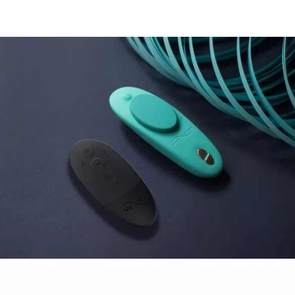 We-Vibe Moxie+ - radiowy, inteligentny wibrator łechtaczkowy (turkusowy)