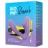 ROMP Reverb - falowany wibrator 2w1 z wypustką na punkt G (fioletowy)