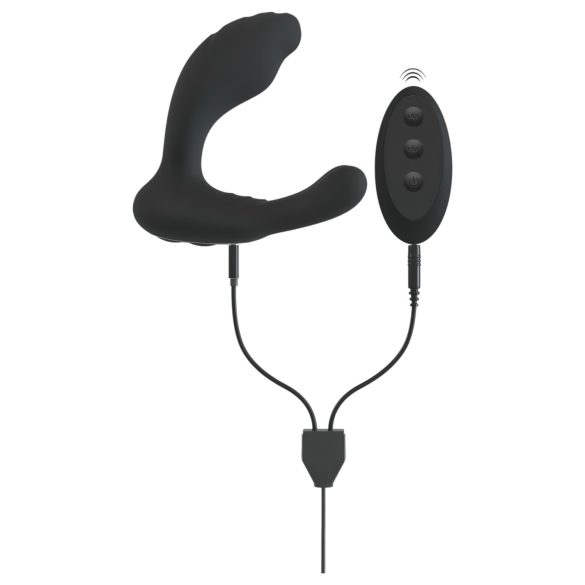 Smile - wibrator do punktu G i prostaty - wodoodporny - czarny