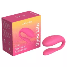  We-Vibe Sync Lite - wibrator dla par sterowany aplikacją i pilotem (różowy)