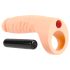 Realistixxx Double Fucker - przypinany wibrator analny (naturalny)