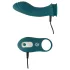 Couples Choice - wibrujący stymulator 3w1 dla par - silikon turkusowy