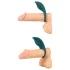 Couples Choice - wibrujący stymulator 3w1 dla par - silikon turkusowy